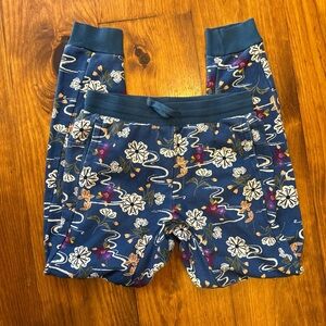 Tea Collection Navy Floral Jogger/sweatpants